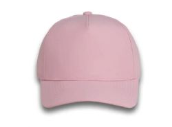 48 Bulk 5 Panel Snapback High Profile Hat Light Pink