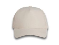 48 Bulk 5 Panel Snapback High Profile Hat Original White