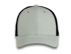 48 Bulk 6 Panel Snapback High Profile Trucker Hat Light Green and Black