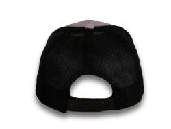 48 Bulk 6 Panel Snapback High Profile Trucker Hat Light Purple and Black