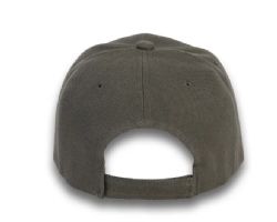48 Bulk 6 Panel Velcro Mid Profile Cap Dark Grey