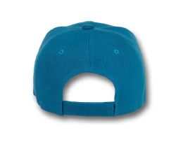 48 Bulk 6 Panel Velcro Mid Profile Cap Teal