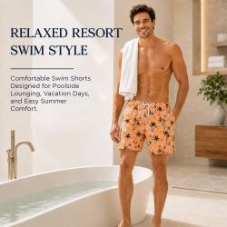 36 Bulk Mens Assorted Prints Bathing Suite Assorted Sizes M-2xl