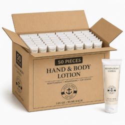 50 Bulk Yacht & Smith Hand & Body Lotion 3oz Tube