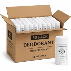 50 Bulk Yacht & Smith Deodorant Stick 1.5 oz