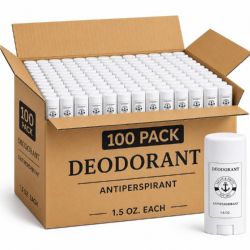 100 Bulk Yacht & Smith Deodorant Stick 1.5 oz