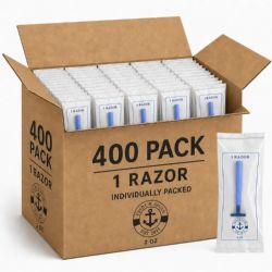 400 Bulk Yacht & Smith Double Blade Razor In Film Bag