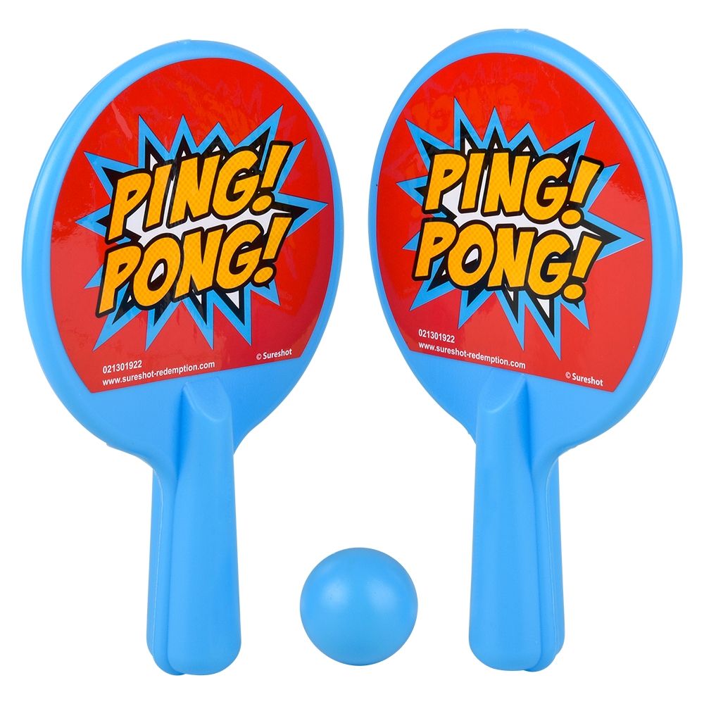 48 Bulk Ping Pong Pro Paddle Ball 7"
