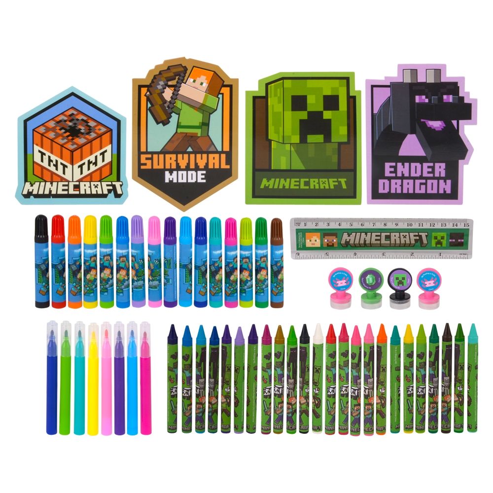 12 Bulk Minecarft Deluxe Activity Set