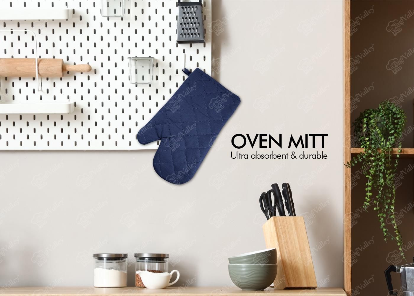 72 Bulk Assorted Solid Oven Mitts