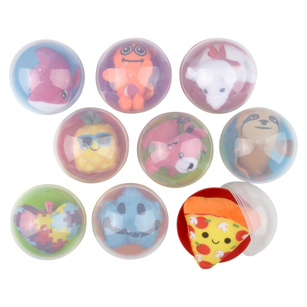 48 Bulk 4" Capsule Kit - Plush (48 Pcs/case)