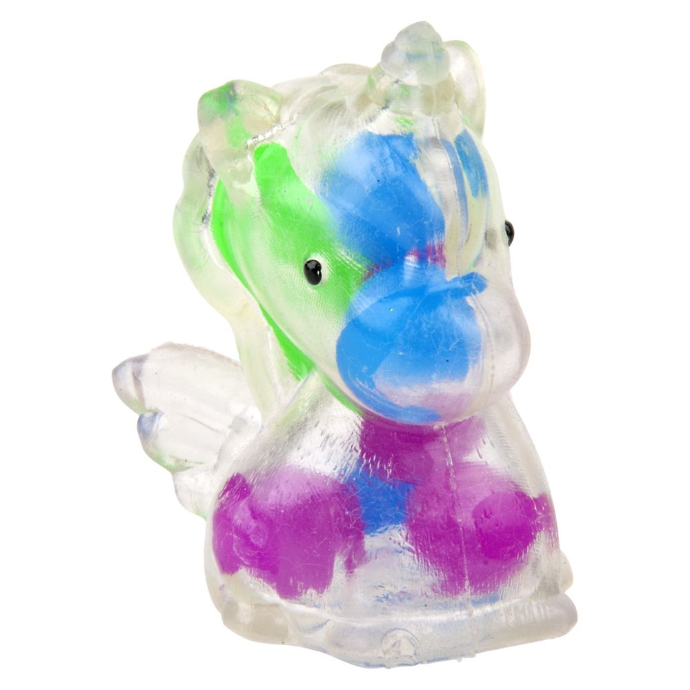 288 Bulk 2" Squeezy Bead Unicorn
