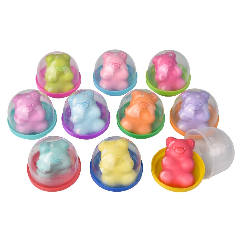 250 Bulk 2-inch Squish Yummy Bear In 2-inch Capsule