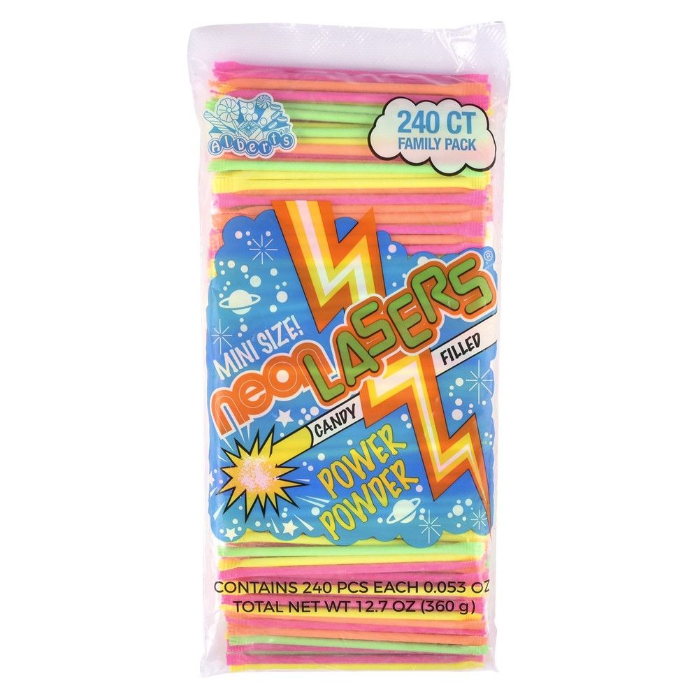 4320 Bulk Neon Laser Straws