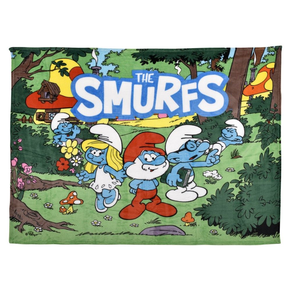 20 Bulk 50 X 60" Smurfs Blanket