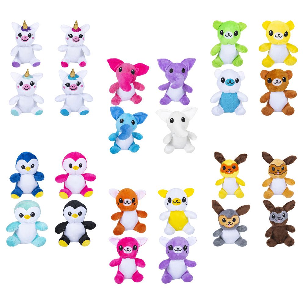 144 Bulk Small Generic Plush Kit 5.25" - 8.25" (144pcs/cs)