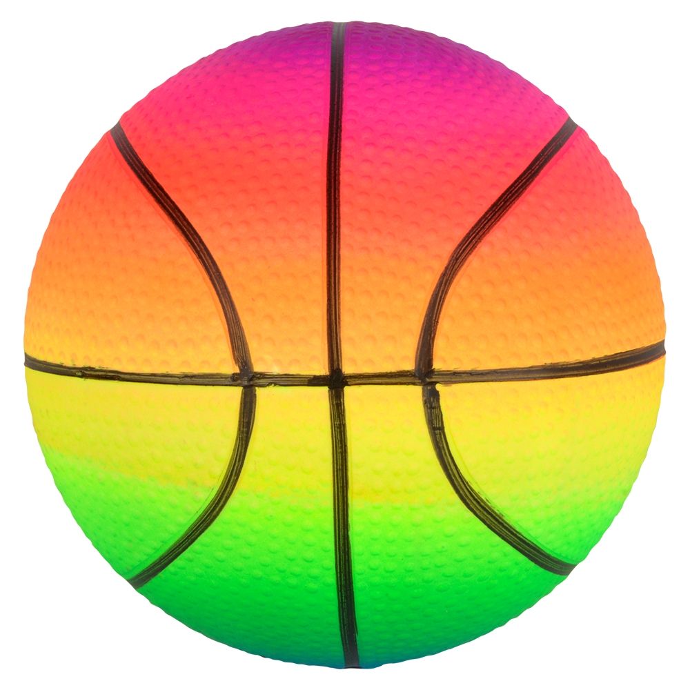 288 Bulk Rainbow Sports Ball (3 Asst.) 5" 24/31