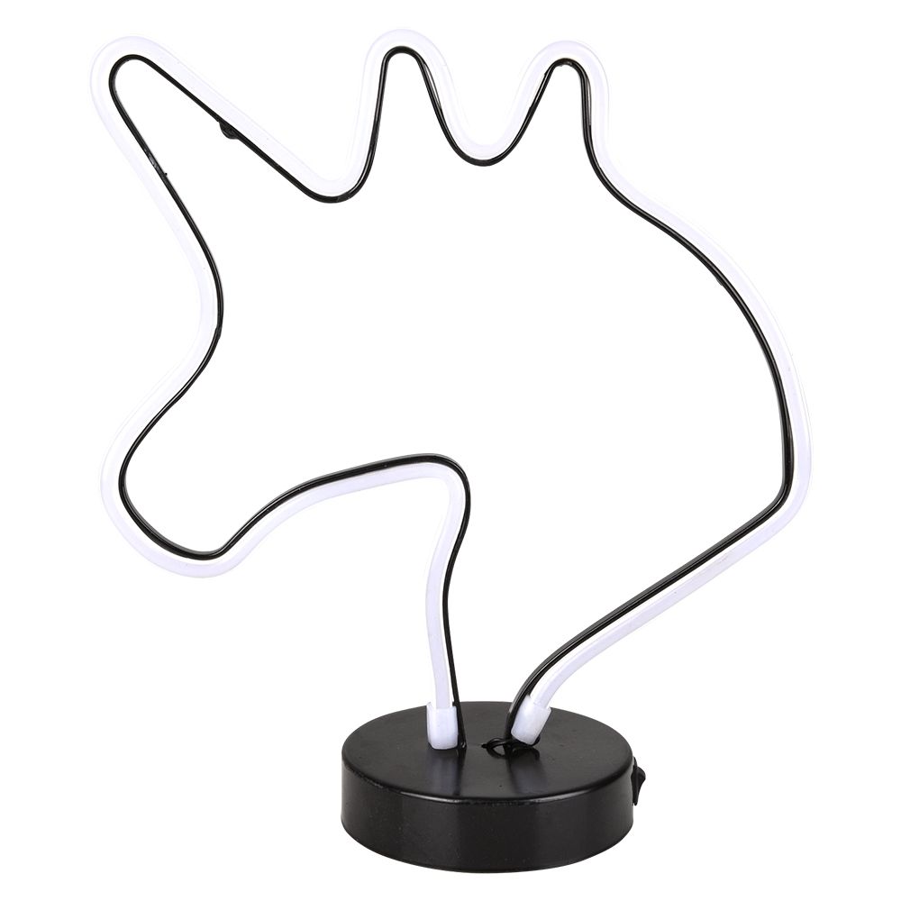 8 Bulk Led Neon Table Lamp - Unicorn 11.5" 8/11