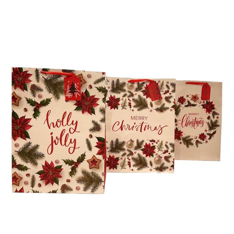 72 Bulk Jumbo Glossy Xmas Bag