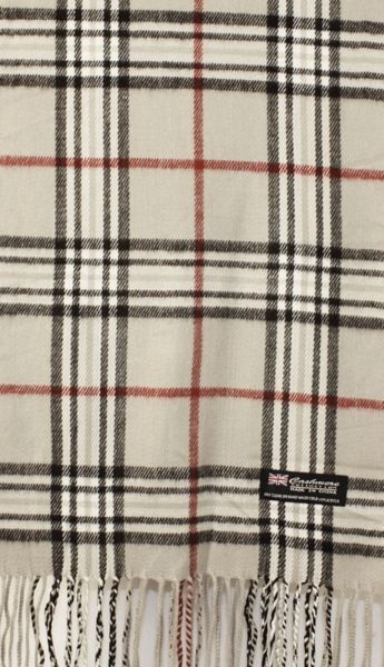 12 Bulk Plaid Soft Warm Scarf A