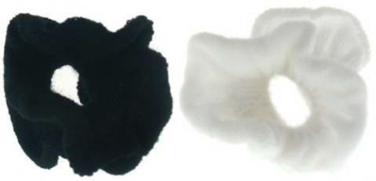 60 Bulk Assorted Color Scrunchies