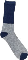 12 Bulk Yacht & Smith Women's Cotton Diabetic Assorted Colors Thermal Crew Socks Size 9-11