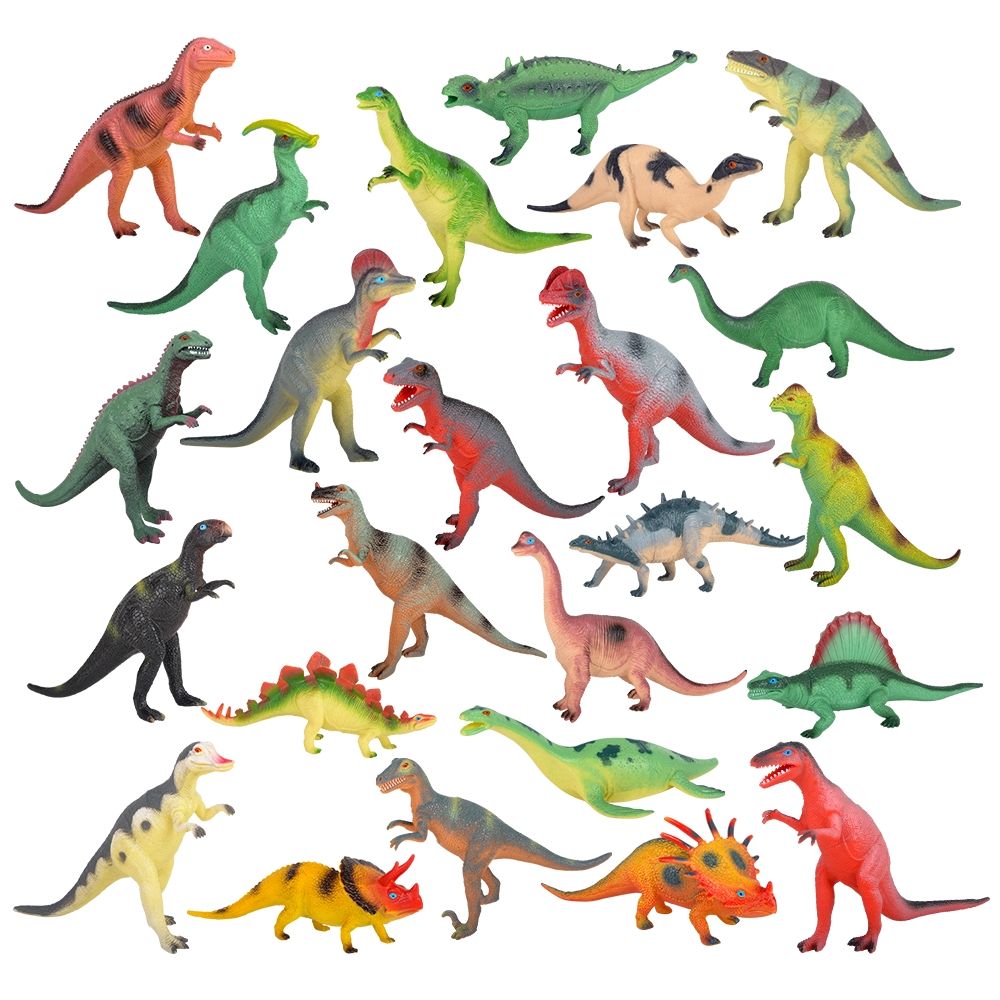 288 Bulk Dinosaurs (24 Asst.) 7" - 8" 24/39