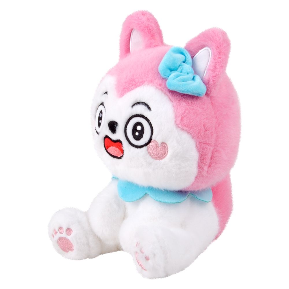 50 Bulk ClaW-It Small Sitting Dog Pink 9"