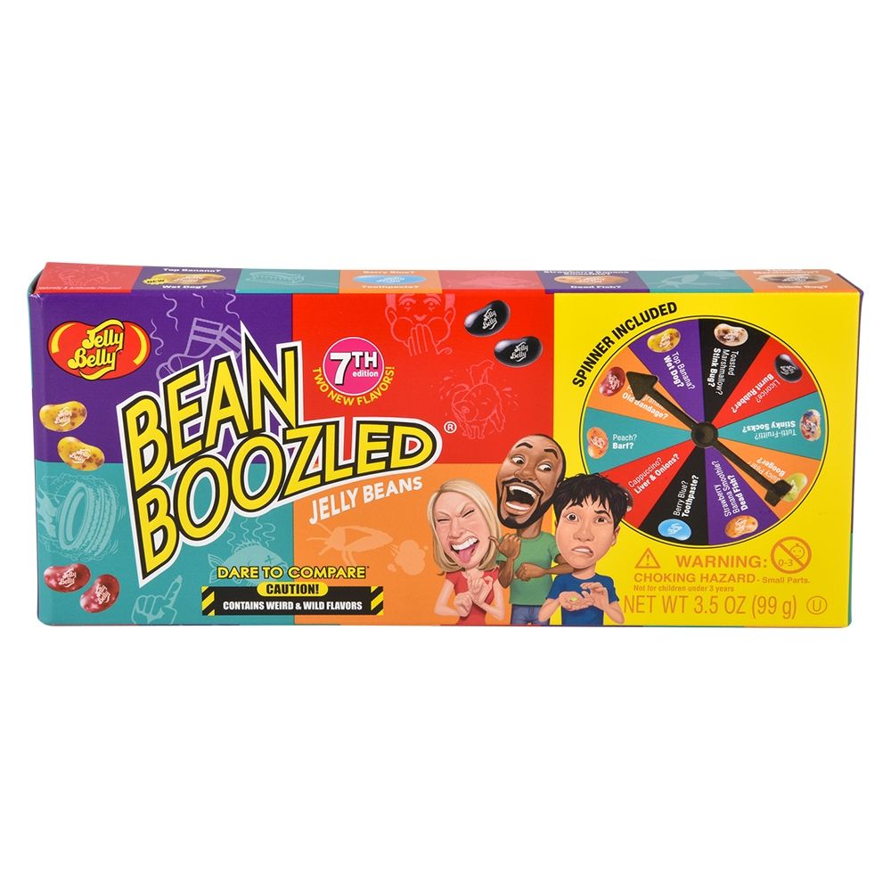 12 Bulk 3.5 Oz Beanboozled Spinner Jelly Bean
