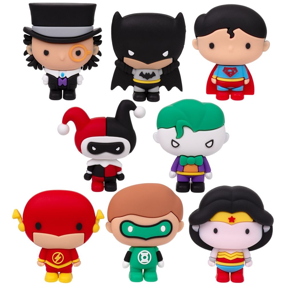 96 Bulk Blind Bag Dc Comics 3d Figure 24ct