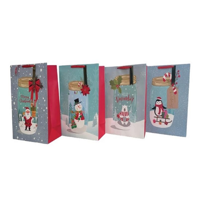 96 Bulk Jumbo Matt Xmas Bag