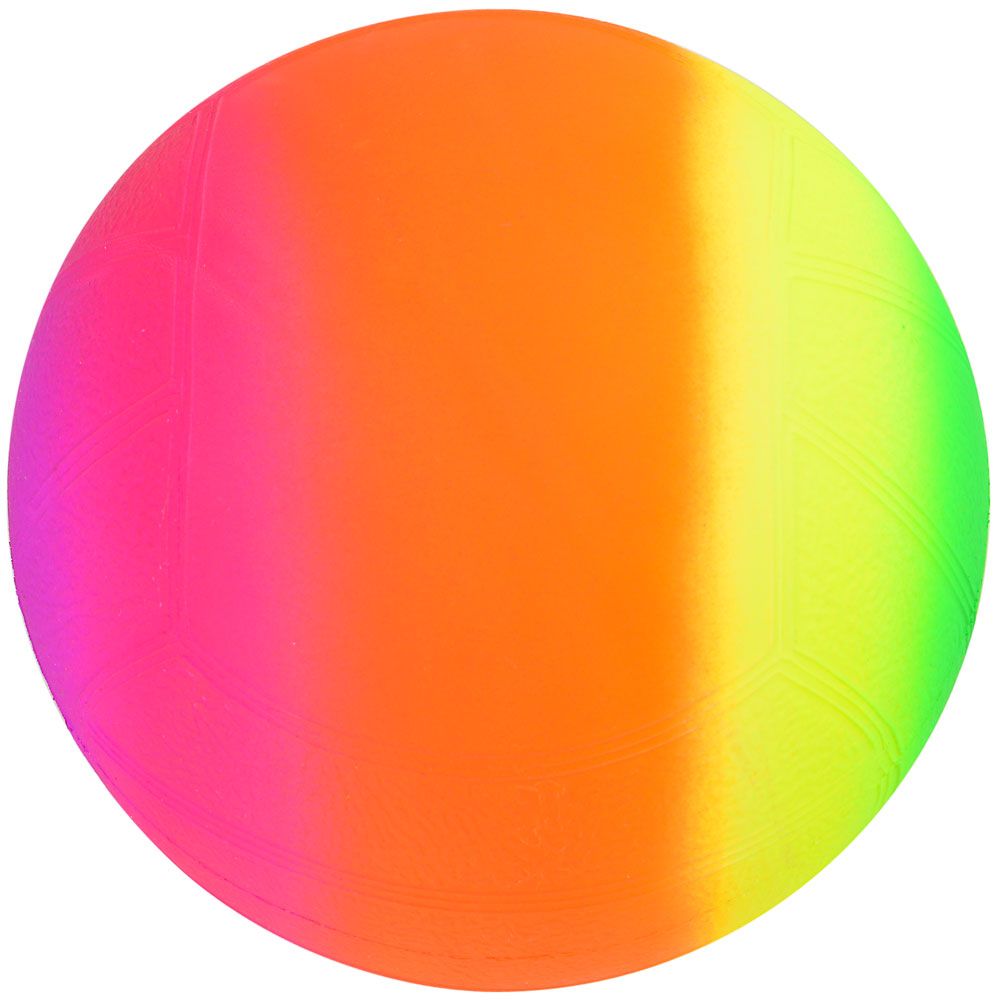 100 Bulk 6" Rainbow Vinyl Ball