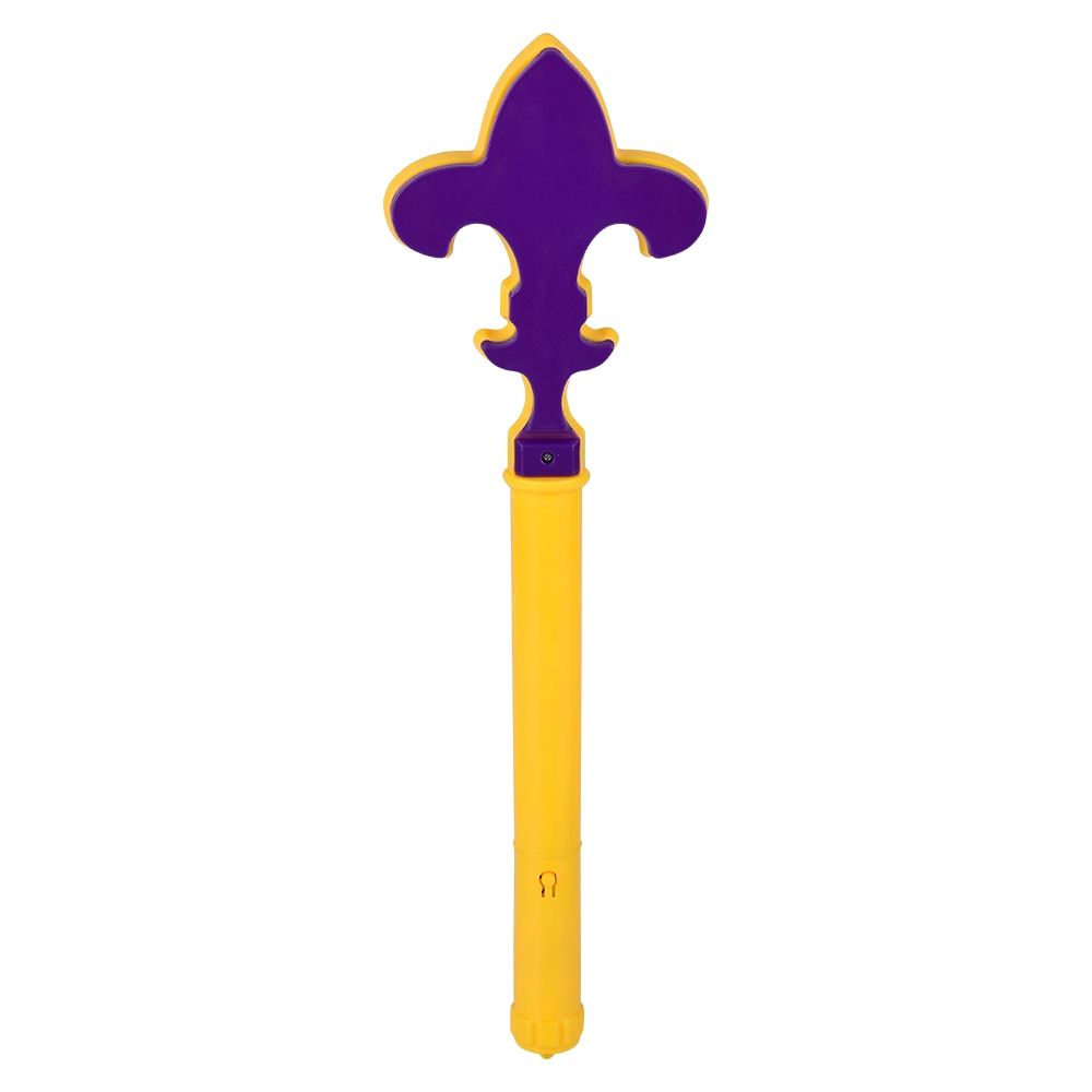 120 Bulk 15" LighT-Up Fleur De Lis Clapper