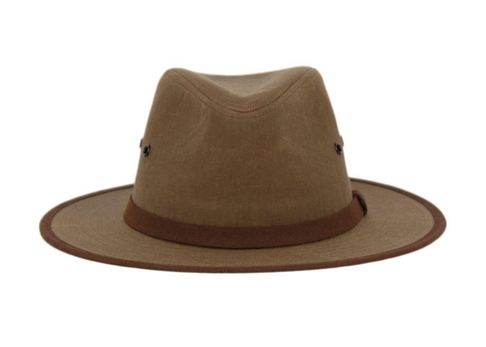 6 Bulk Berteil Oil Cotton Fedora Hat W/band Assorted