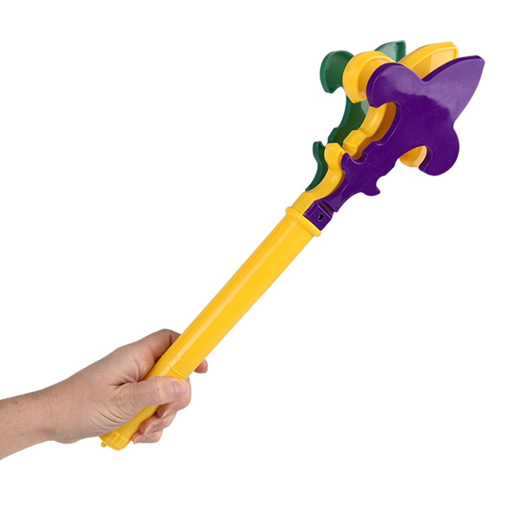 120 Bulk 15" LighT-Up Fleur De Lis Clapper