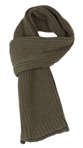 12 Bulk Men's Chunky Knitted Scarf Assorted