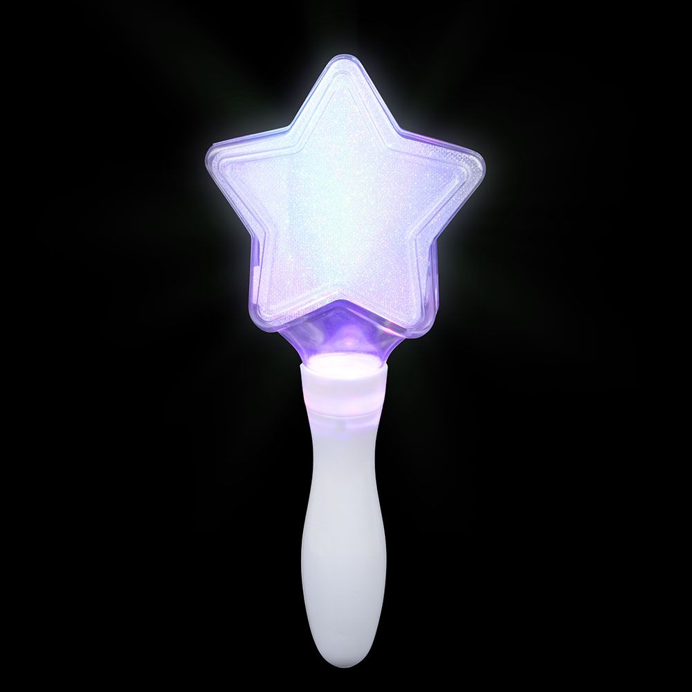 96 Bulk LighT-Up Color Changing Star Wand 9.25" 96/14