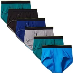 72 Bulk Men's Cotton Underwear Briefs In Assorted Colors And Sizes