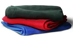 24 Bulk Yacht & Smith Fleece Blankets In Assorted Colors 50x60 Inches