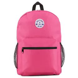 3 Bulk Yacht & Smith 17inch Back Pack Girls With Mesh Side Pockets , Water Resistant