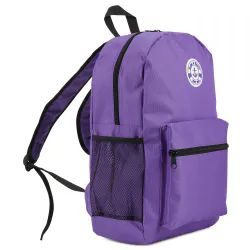 3 Bulk Yacht & Smith 17inch Back Pack Girls With Mesh Side Pockets , Water Resistant