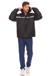 24 Bulk Yacht & Smith Warm Down Thick Insulated Mens Hooded Winter Jacket With Safety Reflector