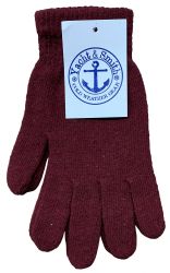 120 Bulk Yacht And Smith Men's Winter Gloves In Assorted Colors