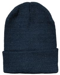 48 Bulk Yacht & Smith Unisex Black Adult Winter Beanies