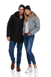 48 Bulk Yacht & Smith Unisex Black Adult Winter Beanies