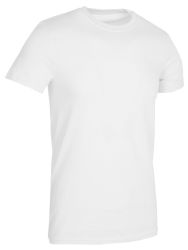 48 Bulk Men's Cotton Short Sleeve T-Shirt Size X-Large - White