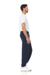 108 Bulk Yacht & Smith Mens Navy Joggers Size L