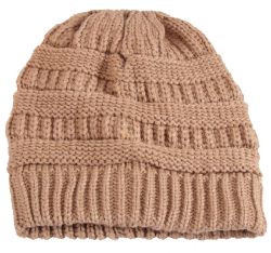 24 Bulk Solid Color Knitted Beanies