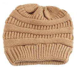 24 Bulk Solid Color Knitted Beanies