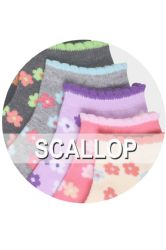432 Bulk Mamia Spandex Socks (scfl) 9-11